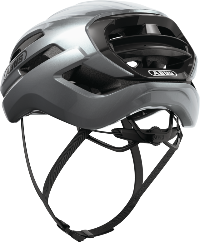 Kask rowerowy Abus Taipan Graphite Silver 