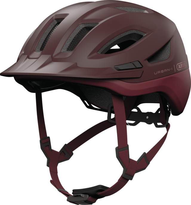 Kask rowerowy Abus Urban-I 4.0 ACE Chestnut Red