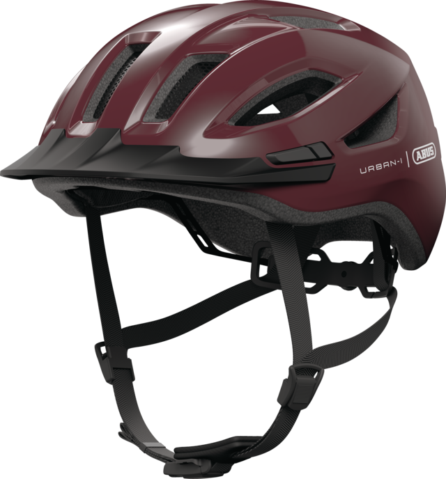 Kask rowerowy Abus Urban-I 4.0 Chestnut Red