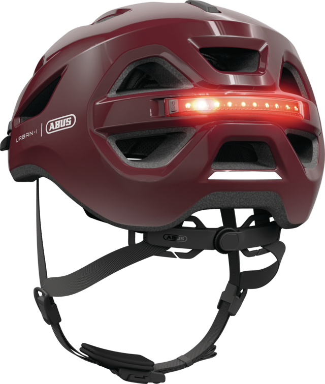 Kask rowerowy Abus Urban-I 4.0 Chestnut Red