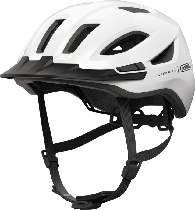 Kask rowerowy Abus Urban-I 4.0 Shiny White