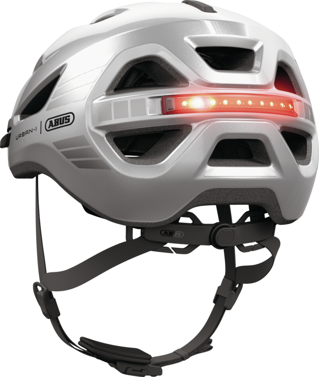 Kask rowerowy Abus Urban-I 4.0 Signal Silver