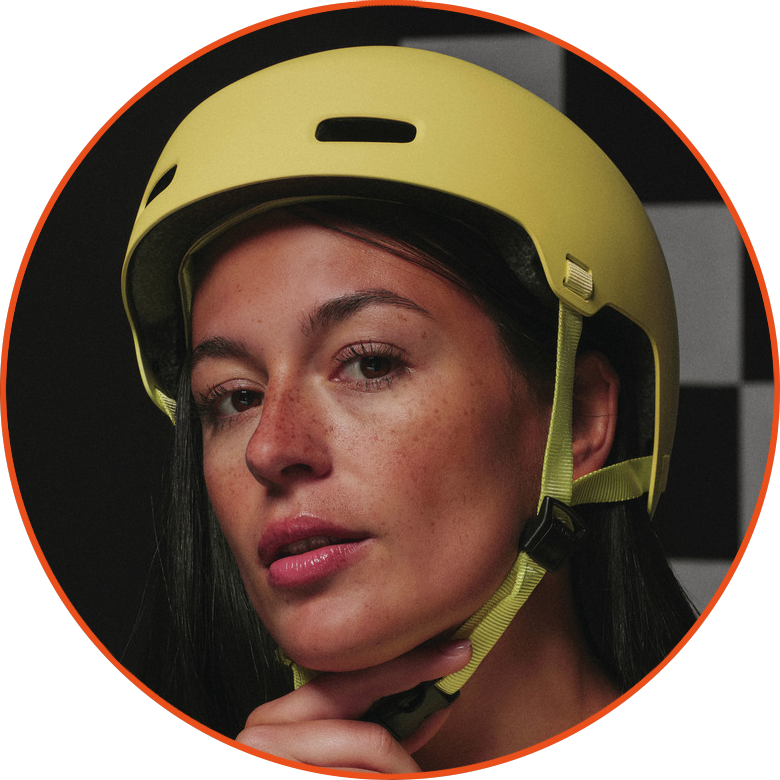 Kask rowerowy Abus XoXo Mono Red