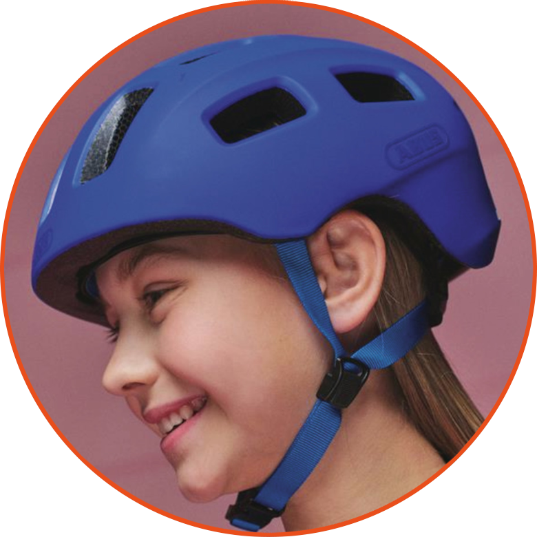 Dziecięcy kask rowerowy Abus Youn-I 2.0 Mono Blue