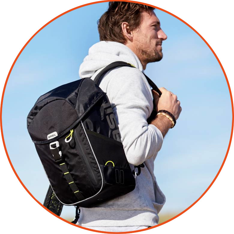 Pojedyncza sakwa rowerowa Basil Miles Daypack