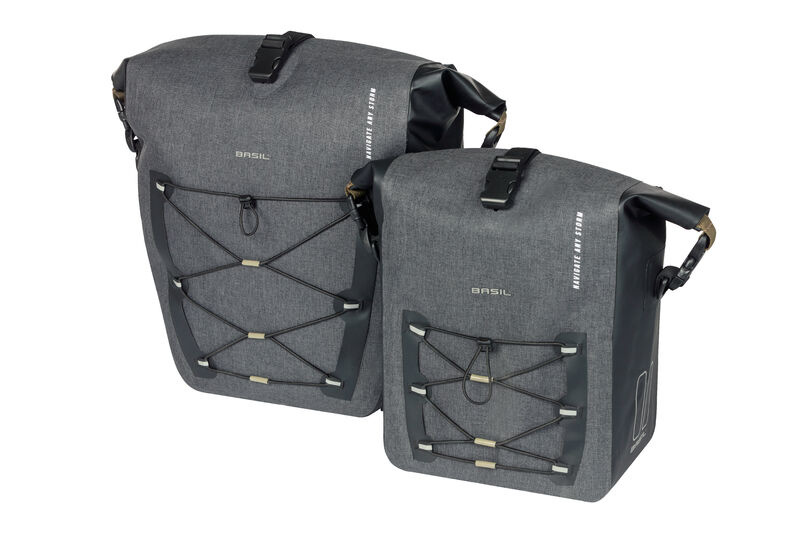 Sakwa rowerowa Basil Navigator Storm Black