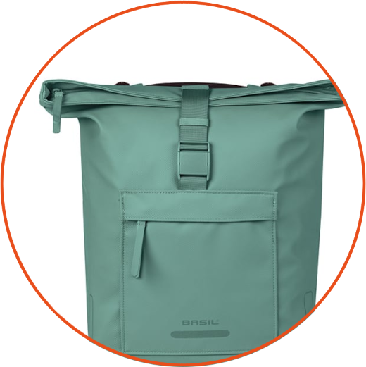 Podwójna sakwa rowerowa Basil Brooklyn MIK 2.0 41L