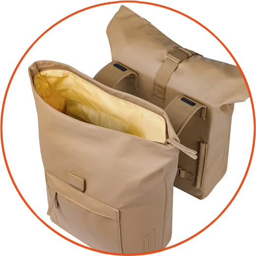 Podwójna sakwa rowerowa Basil Brooklyn 41L