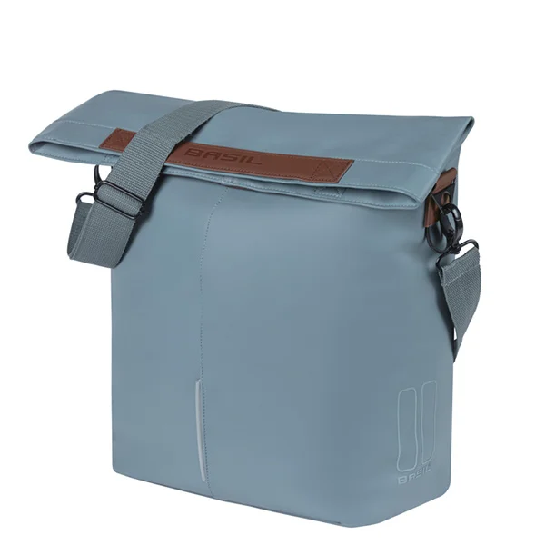 Pojedyncza sakwa rowerowa Basil City 14-16L MIK Hooks