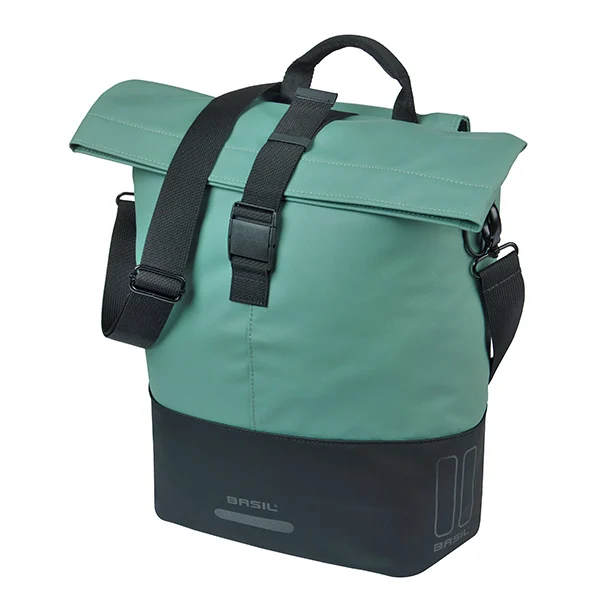 Pojedyncza sakwa rowerowa Basil Cove 14-16L MIK Hooks