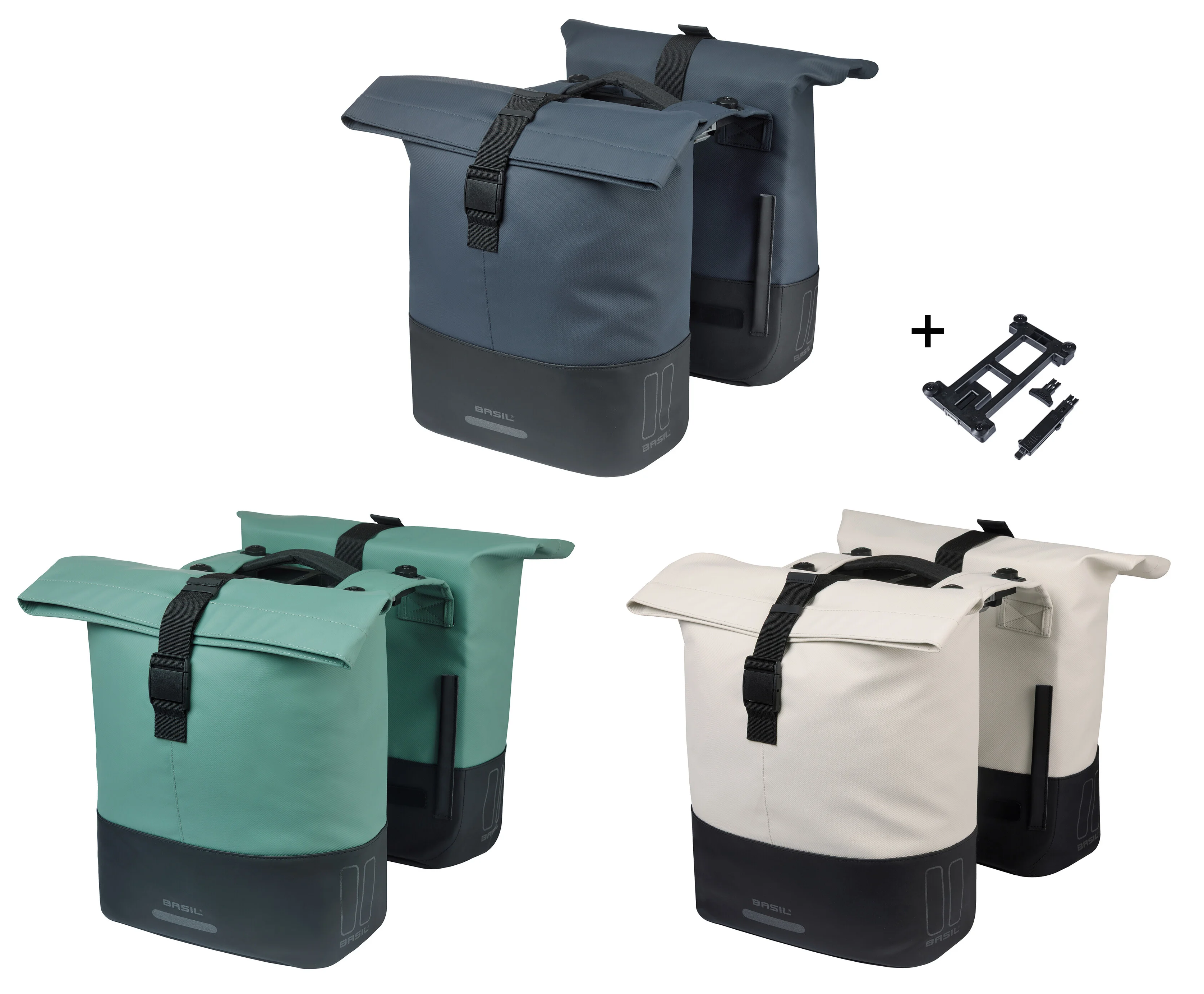 Podwójna sakwa rowerowa Basil Cove MIK 2.0 28-32L