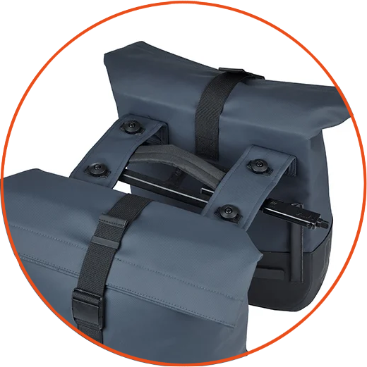 Podwójna sakwa rowerowa Basil Cove MIK 2.0 28-32L