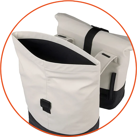 Podwójna sakwa rowerowa Basil Cove 28-32L