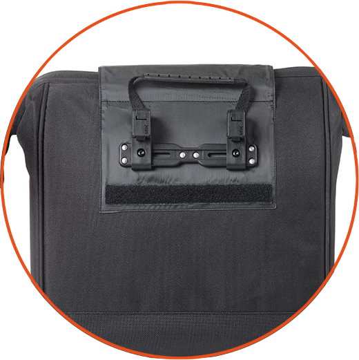 Shopperka rowerowa Basil Grand MIK Hooks 23L