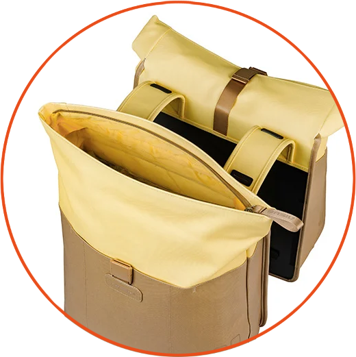 Podwójna sakwa rowerowa Basil Vive 28-35L