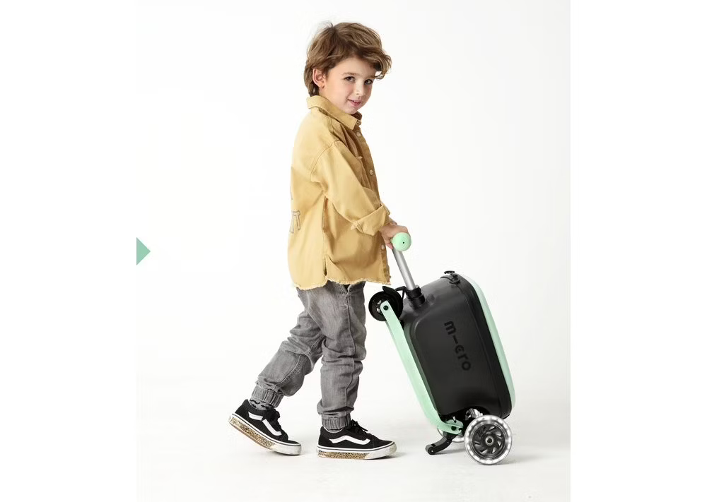 Walizka z hulajnogą dla dzieci Micro Luggage Junior LED
