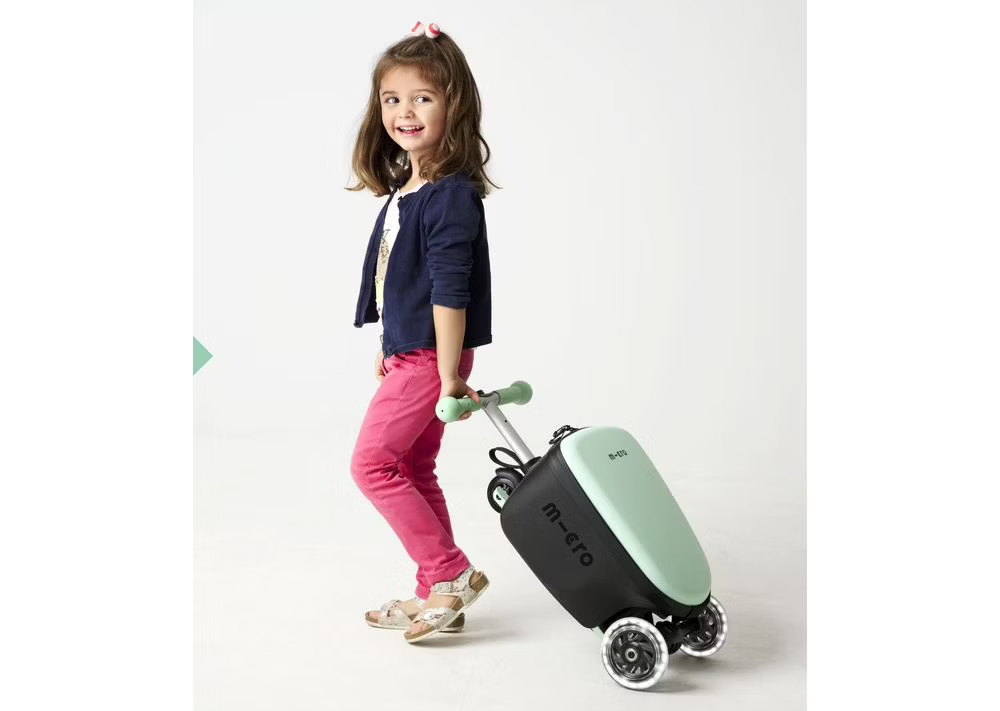 Walizka z hulajnogą dla dzieci Micro Luggage Junior LED