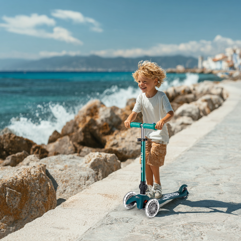 Składana hulajnoga dla dzieci Micro Mini ECO LED