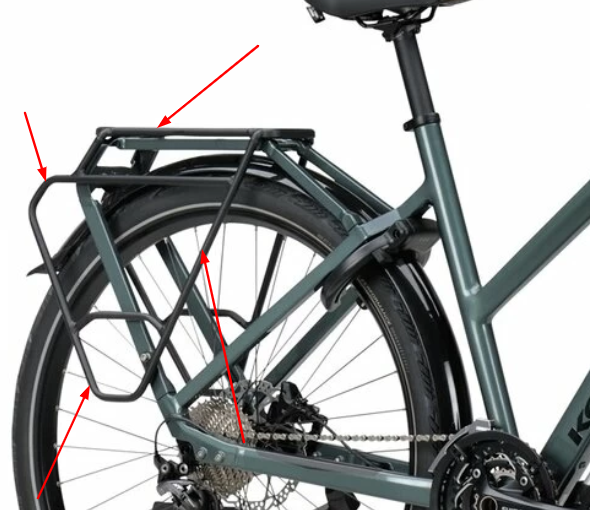 Tylny bagażnik Koga WorldTraveller