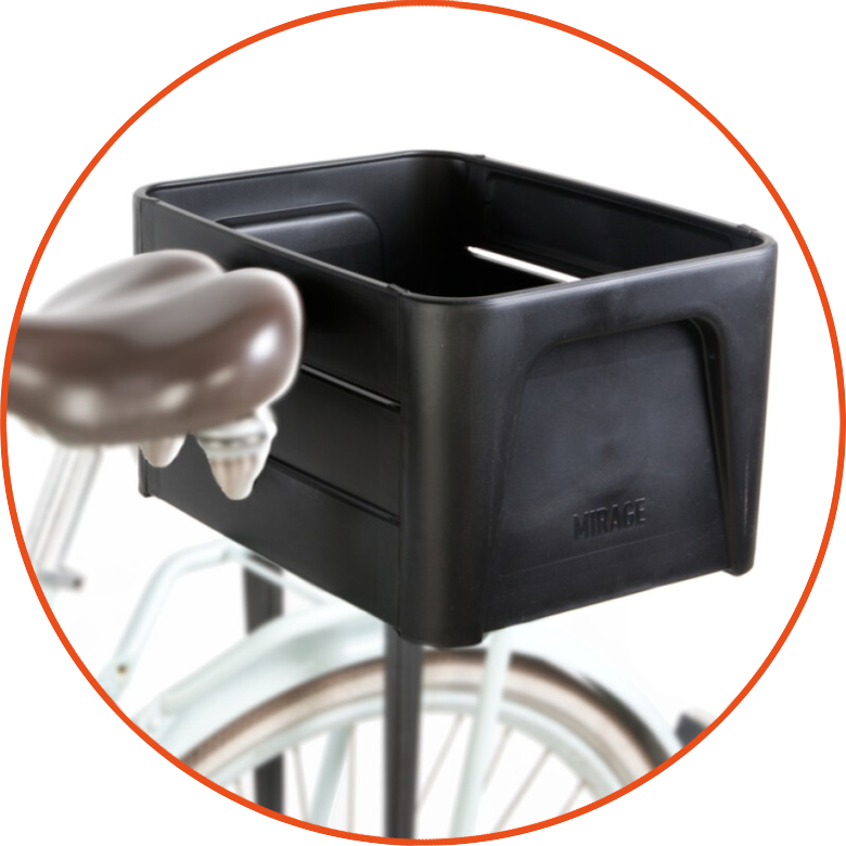 Kosz rowerowy Mirage Klik ‘n Krat 24L