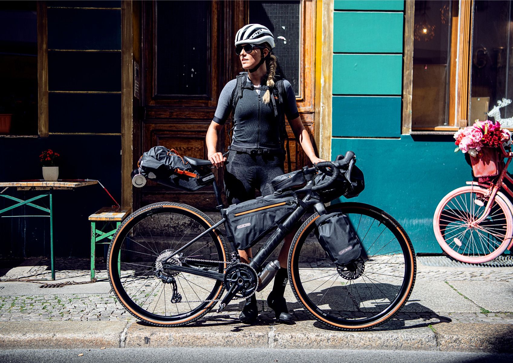 Sakwa na ramę rowerową Ortlieb Bikepacking Frame-Pack Black Matt 4L