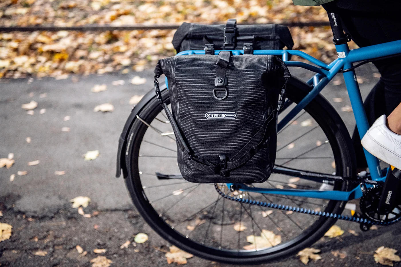 Sakwa rowerowa Ortlieb Sport-Roller High Visibility Black 14.5L