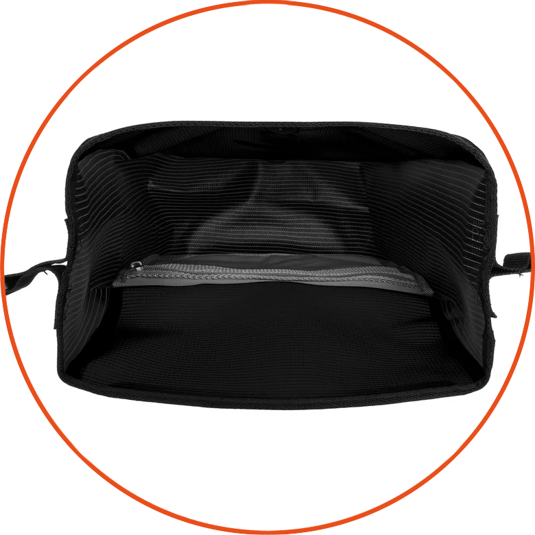 Sakwa rowerowa Ortlieb Sport-Roller High Visibility Black 14.5L