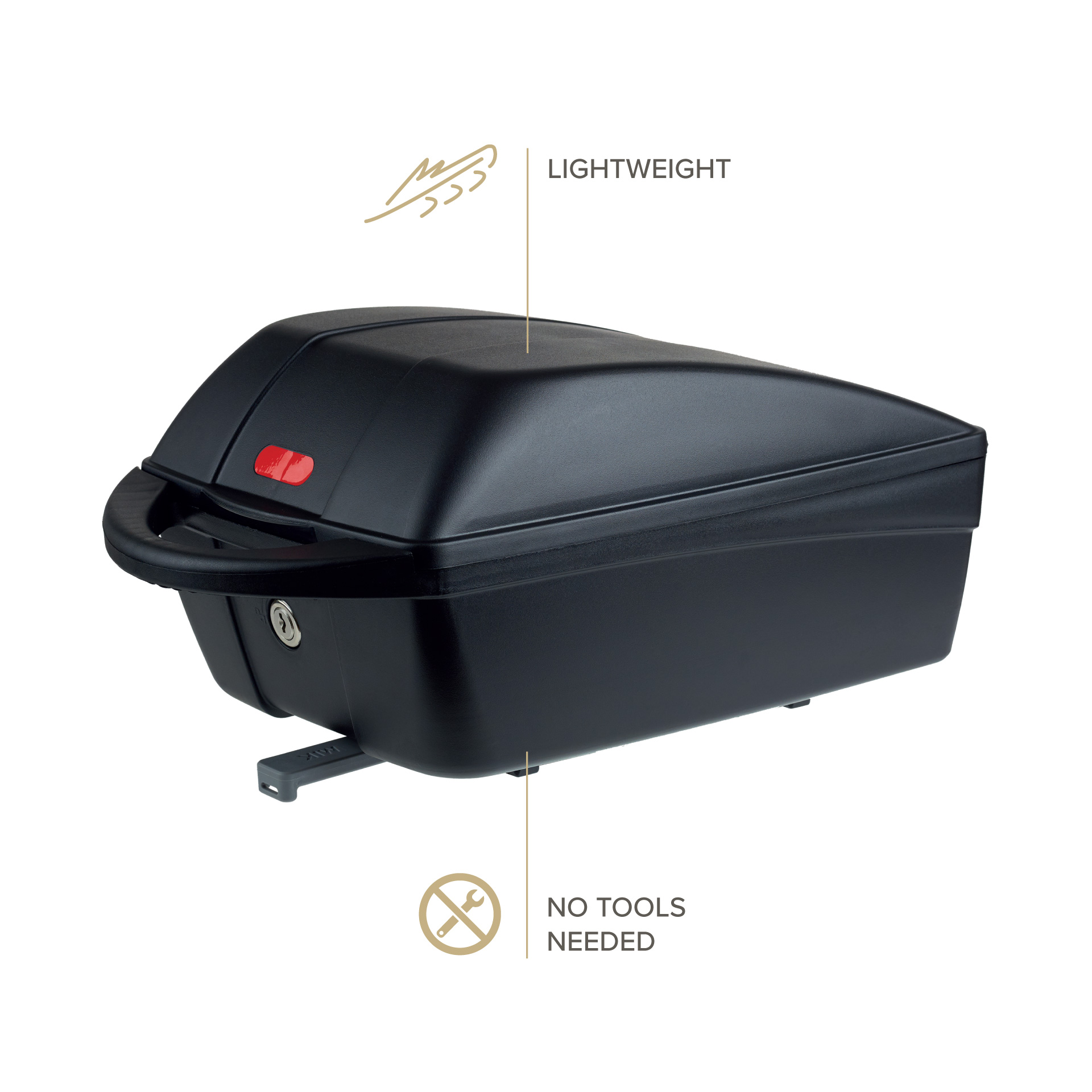 Kufer rowerowy Polisport Top Case MIK