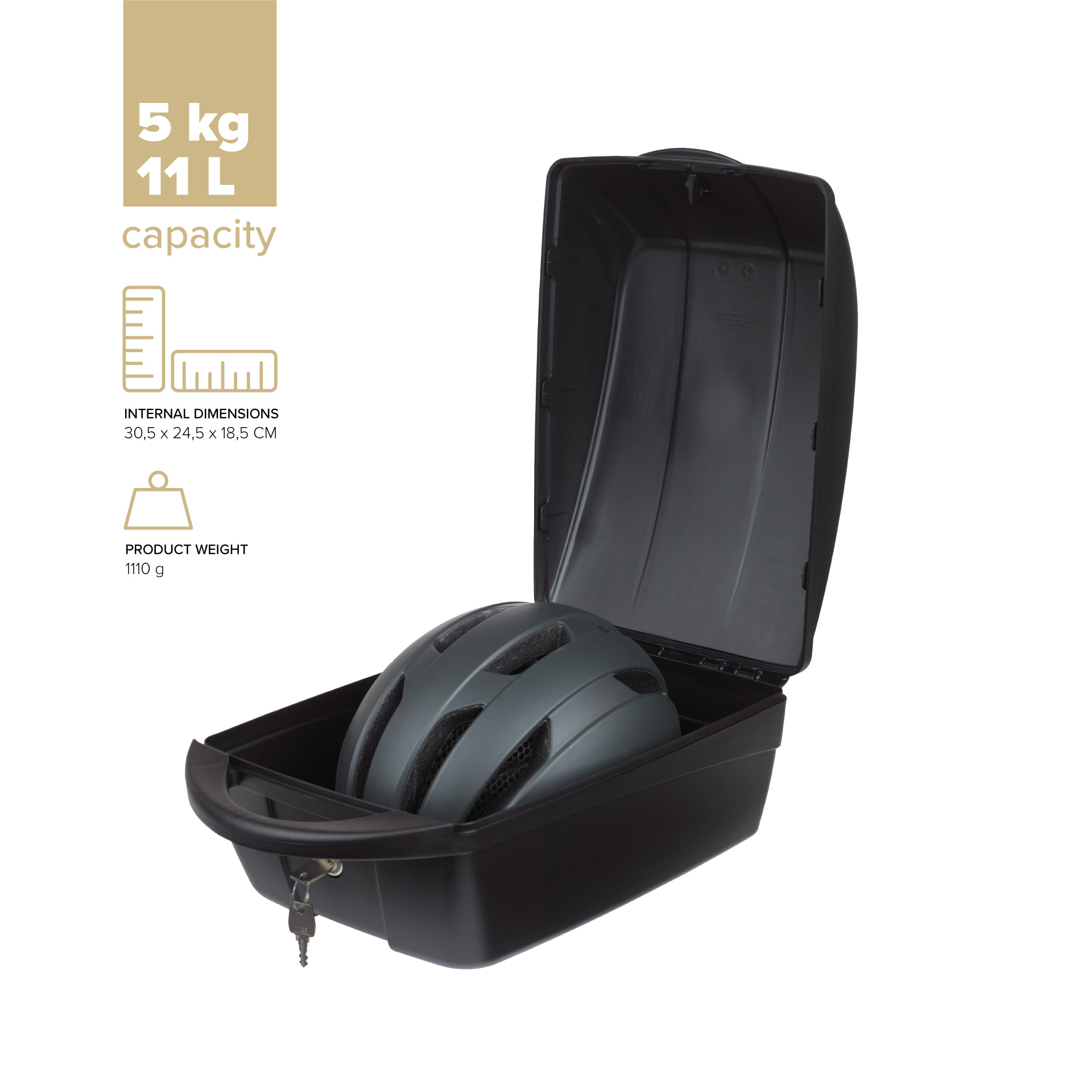 Kufer rowerowy Polisport Top Case MIK