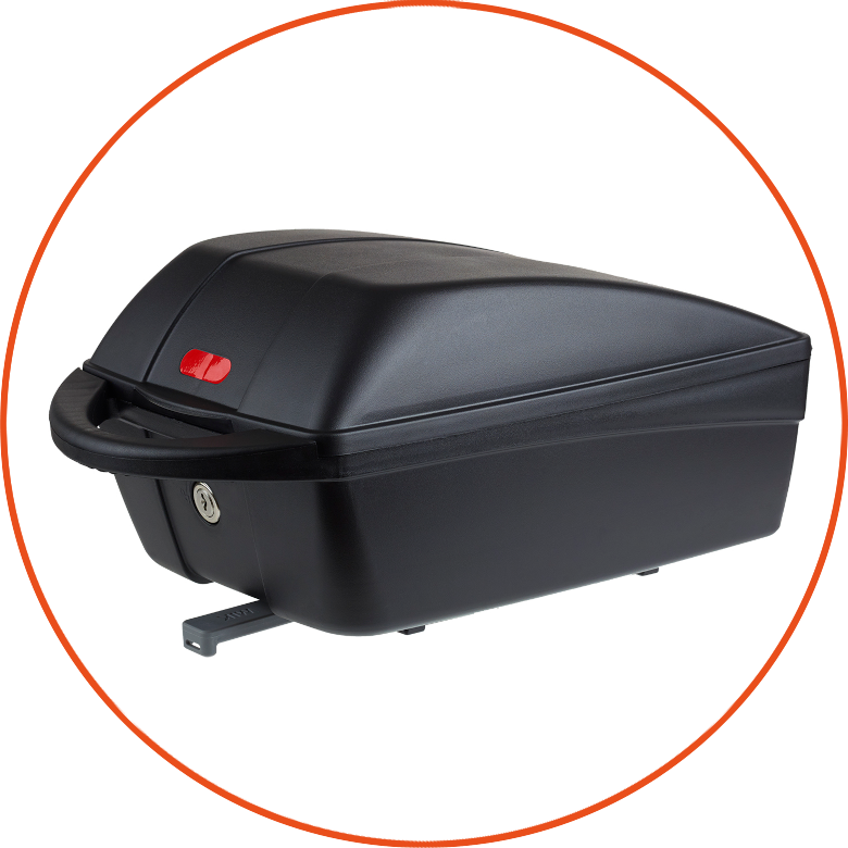 Kufer rowerowy Polisport Top Case MIK