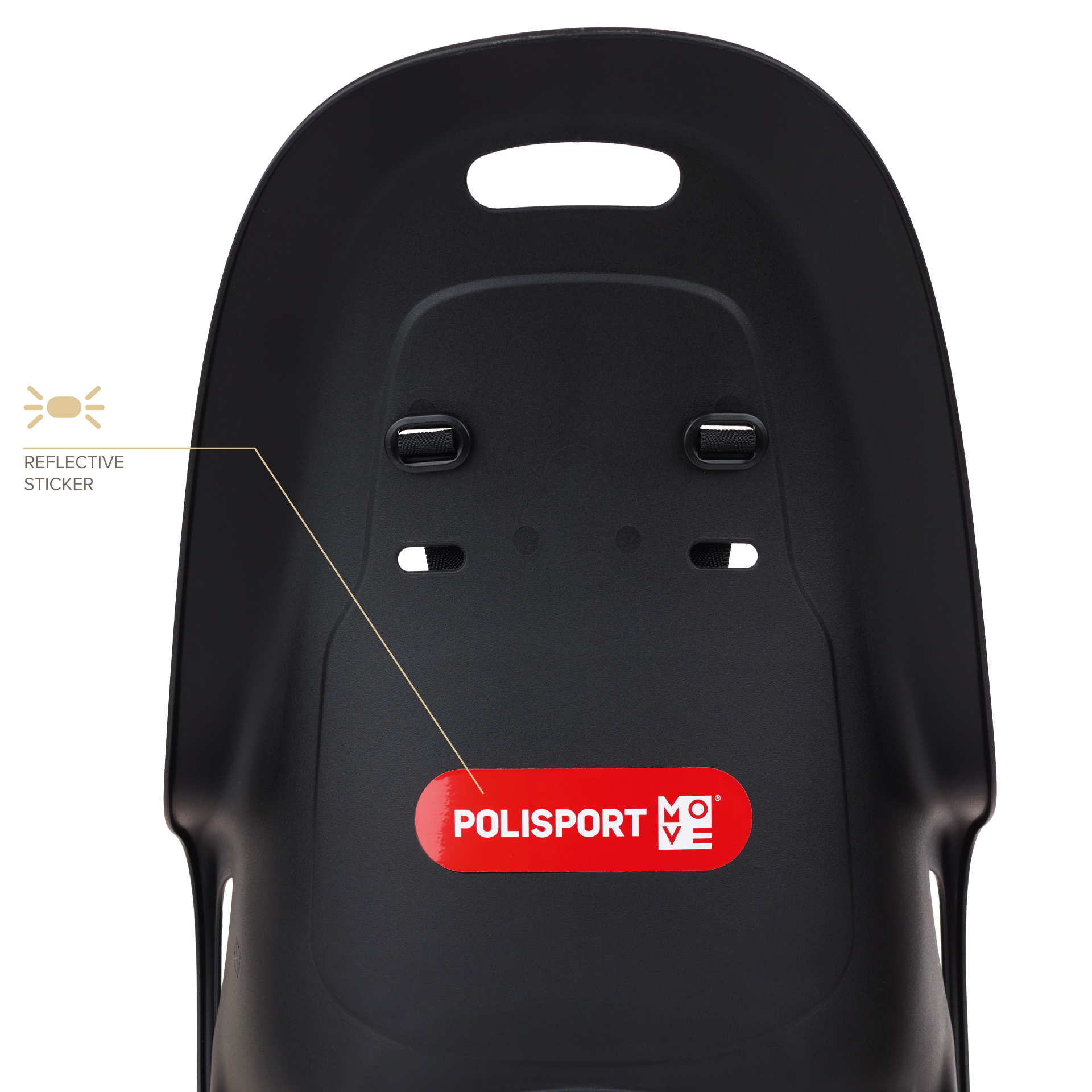 Fotelik rowerowy Polisport Koari Black/Grey MIK