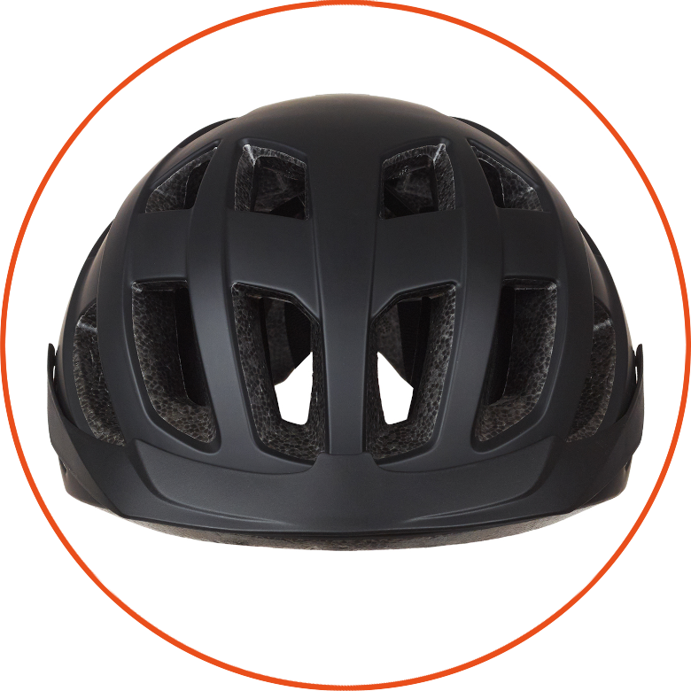 Kask rowerowy Polisport City Move Black
