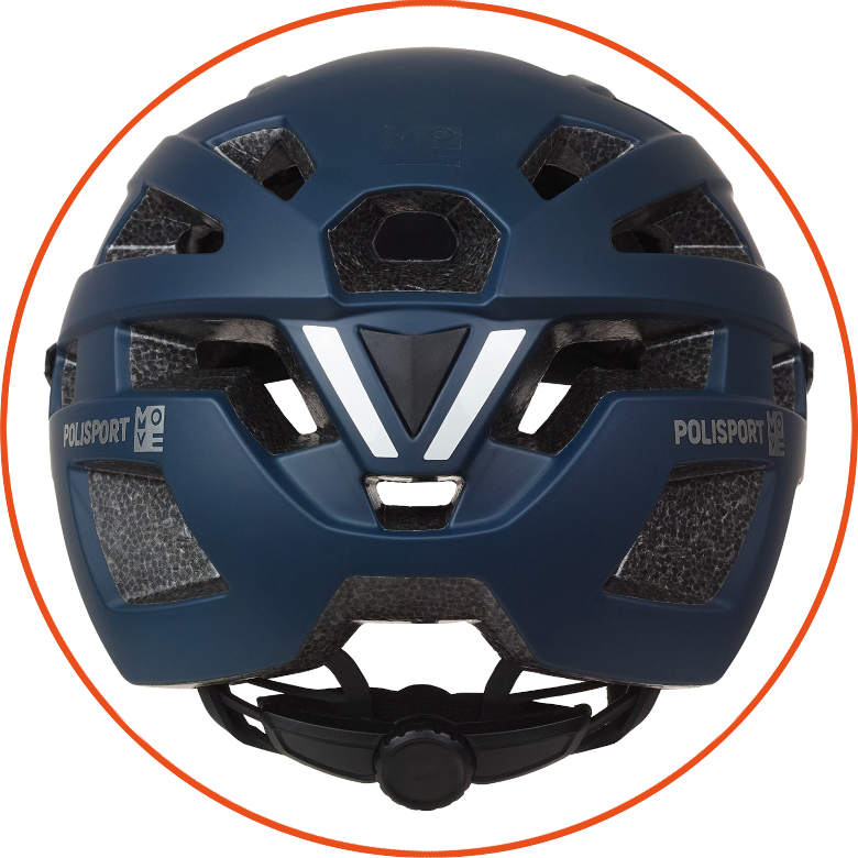 Kask rowerowy Polisport City Move Blue