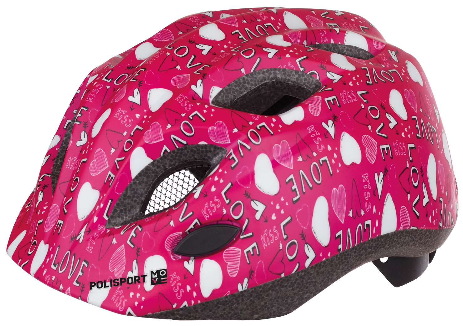 Dziecięcy kask rowerowy Polisport Junior Love LED S: 52-56 cm