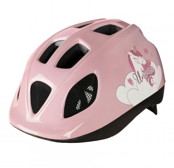 Dziecięcy kask rowerowy Polisport Junior Sweet Unicorn Rozmiar S: 52-56 cm