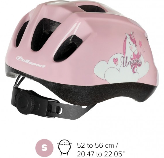 Dziecięcy kask rowerowy Polisport Junior Sweet Unicorn Rozmiar S: 52-56 cm
