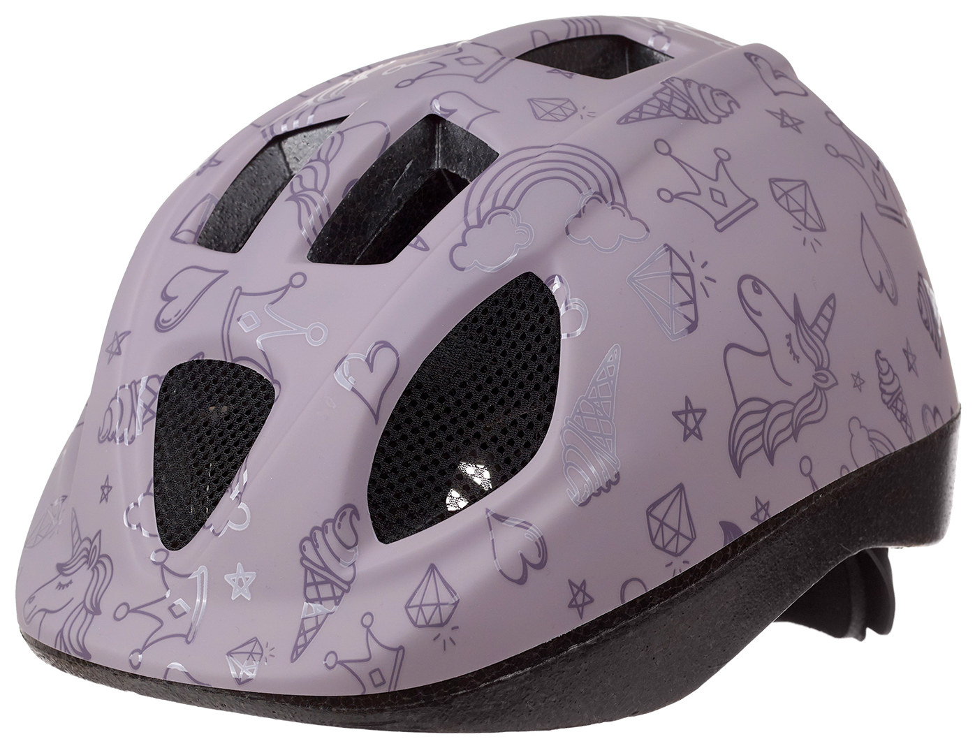 Dziecięcy kask rowerowy Polisport KIDS Fantasy Purple XS: 46-53 cm