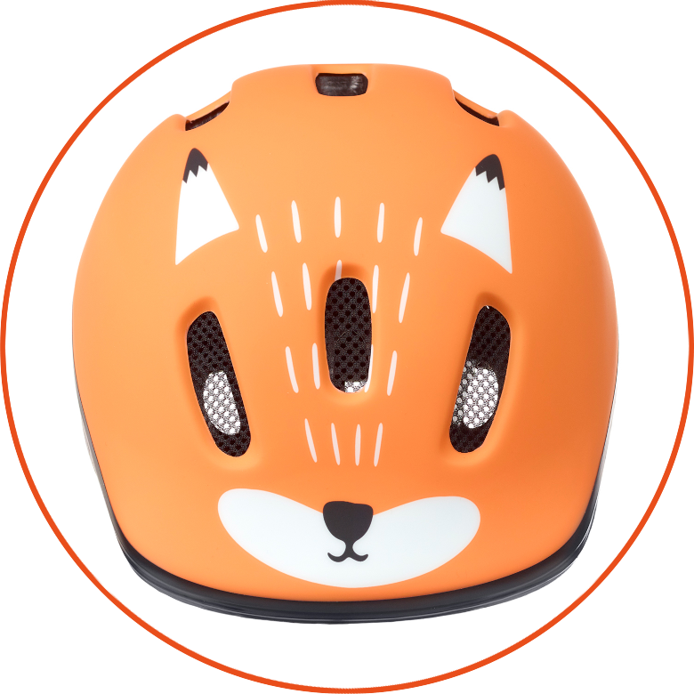 Dziecięcy kask rowerowy Polisport BABY Fox XXS: 44-48 cm