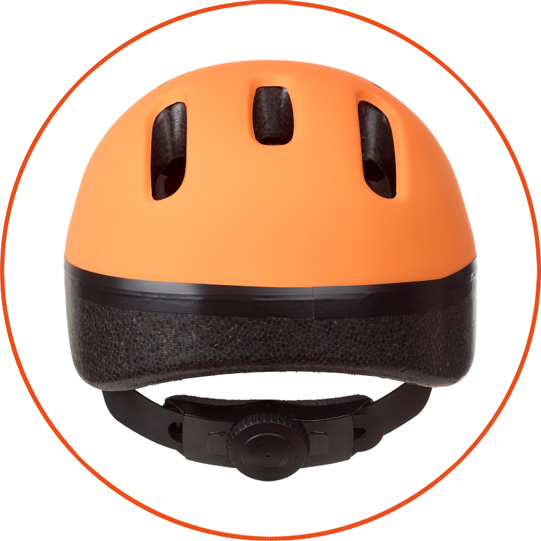 Dziecięcy kask rowerowy Polisport BABY Fox XXS: 44-48 cm