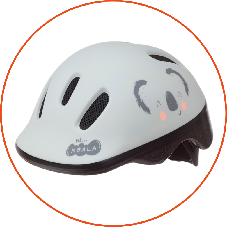 Dziecięcy kask rowerowy Polisport XXS BABY Koala 44-48 cm