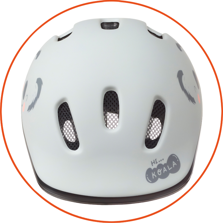 Dziecięcy kask rowerowy Polisport XXS BABY Koala 44-48 cm