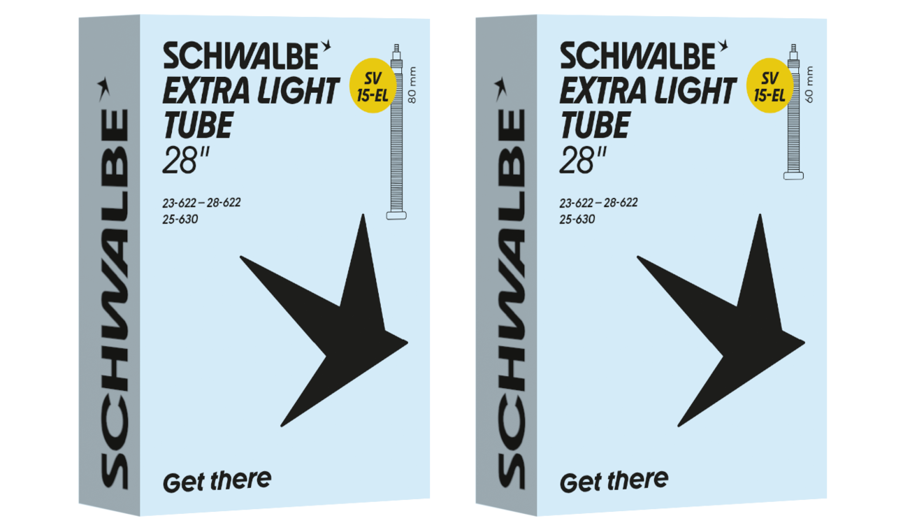 Dętka rowerowa Schwalbe Extra Light 28" × 0.9 - 1.10" (23/28-622) - NR 15-EL