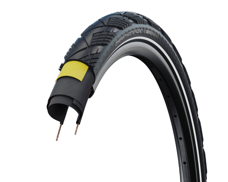 Opona rowerowa Schwalbe Marathon Efficiency 28 x 1.50 (40-622) Zwijana Reflex