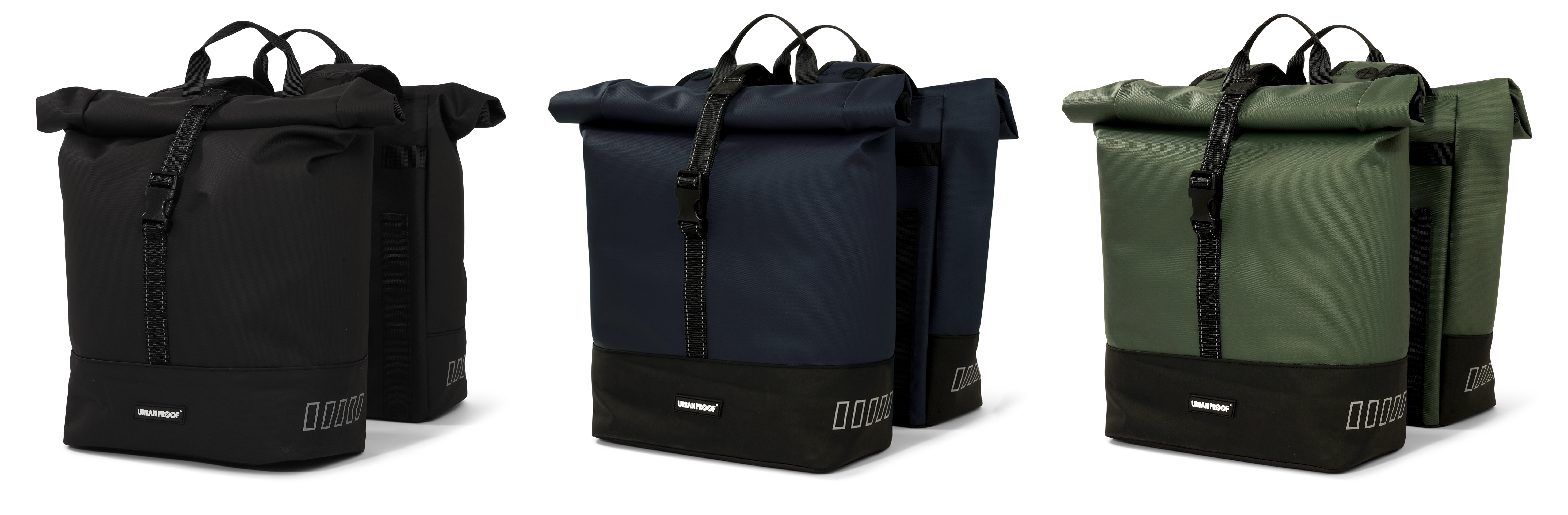 Podwójna sakwa rowerowa Urban Proof Double Rolltop Bag 38L
