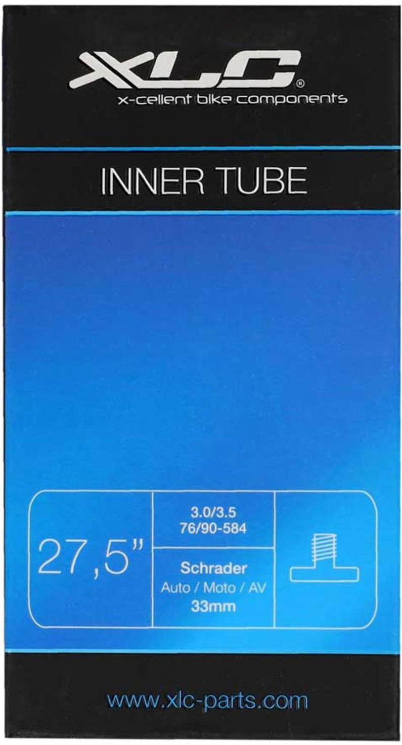 Dętka rowerowa XLC VT-A27 27.5" x 3.0-3.5" (76/90-584) AV