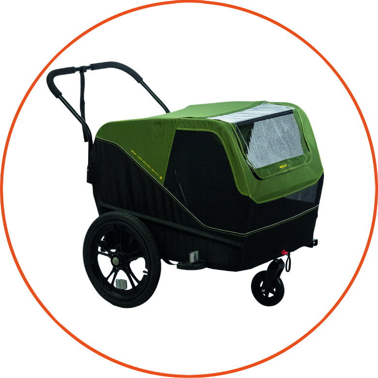 Przyczepka rowerowa dla psa XLC Dog BS-C12 M