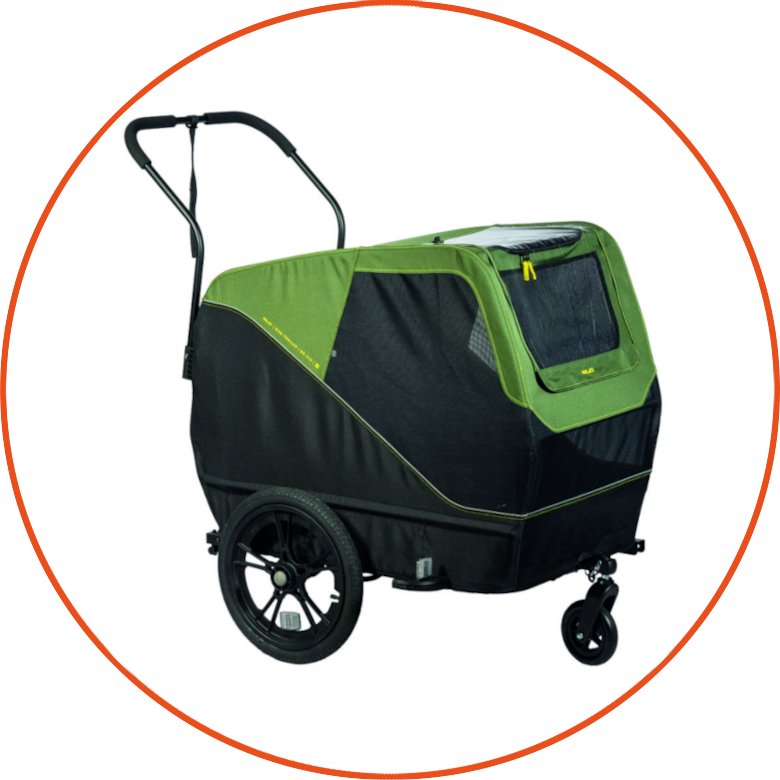 Przyczepka rowerowa dla psa XLC Dog BS-C13 L