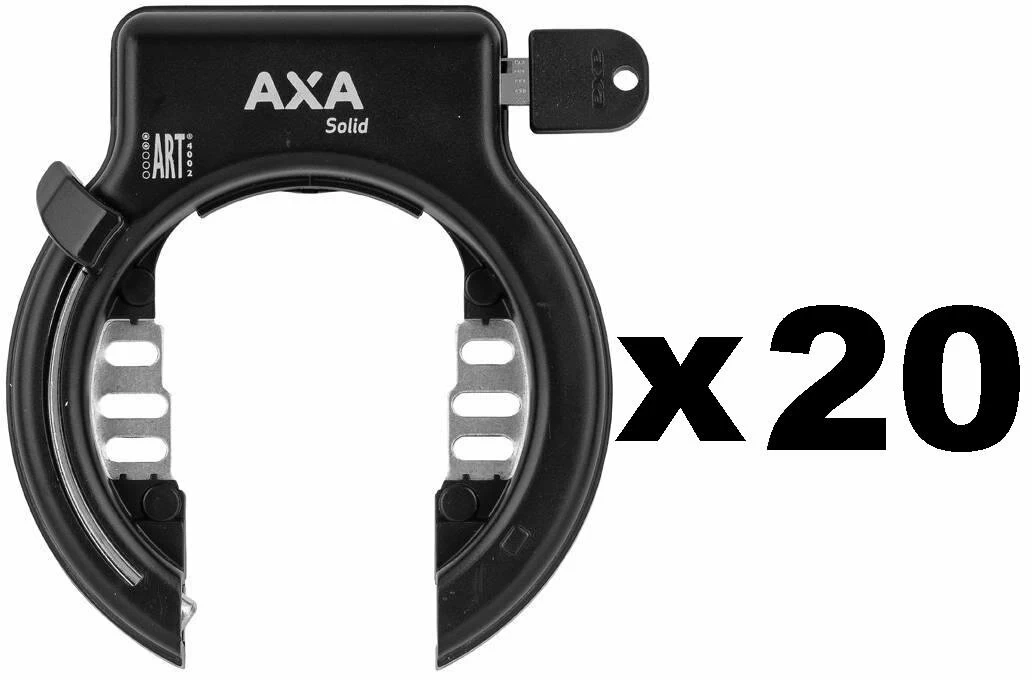 20 x Blokada AXA Solid - jeden wzór klucza