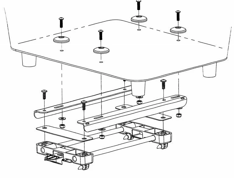 Adapter dystansowy do koszyków RackTime Baskit 