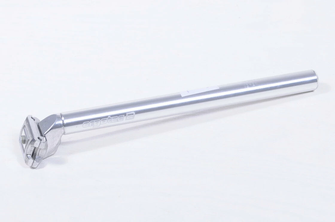 Aluminiowy wspornik siodełka marki Humpert Ergotec 300 mm Srebrny, średnica 25,4 mm